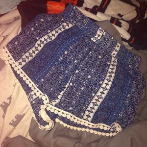 Small stretchy shorts